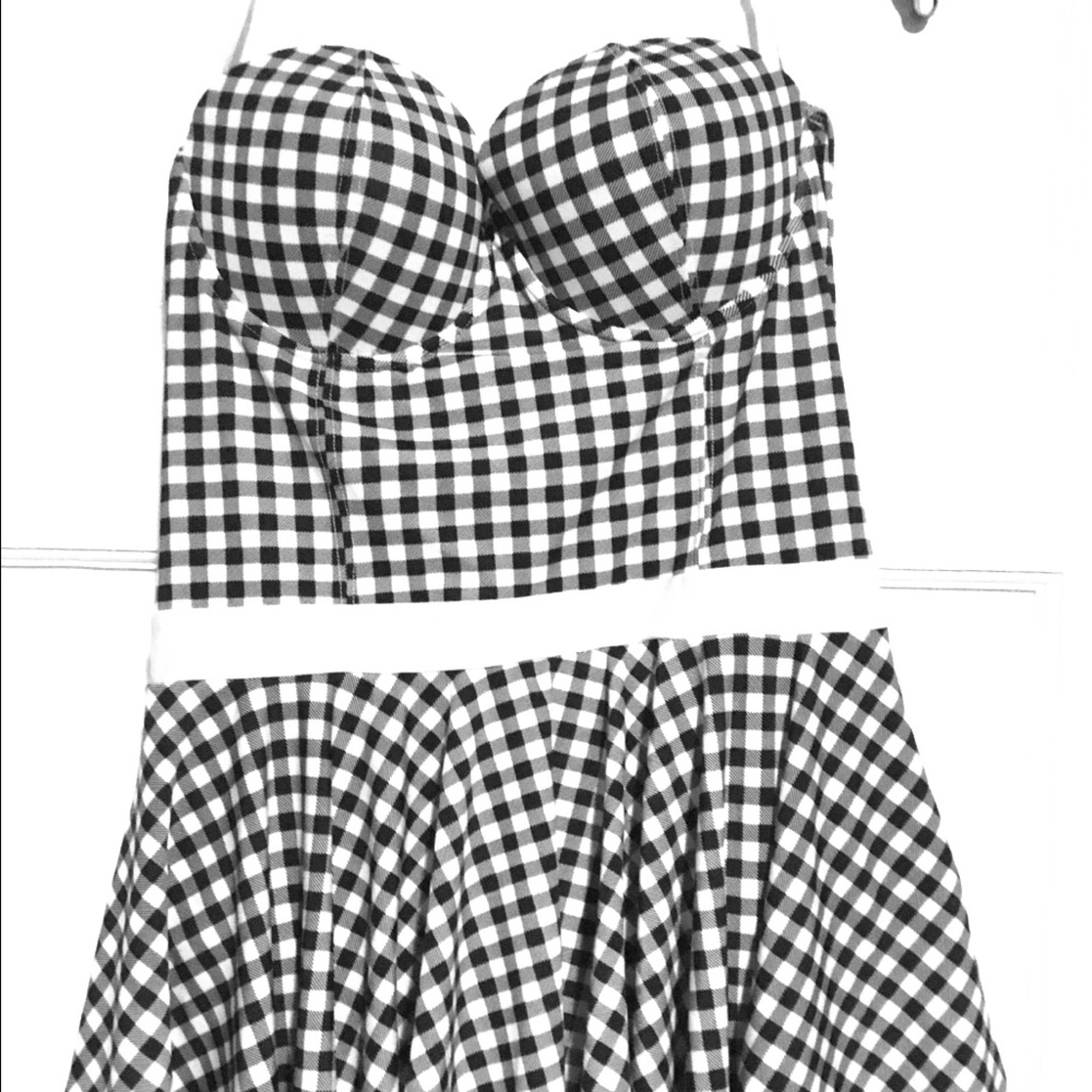 Bettie Page retro bathing suit